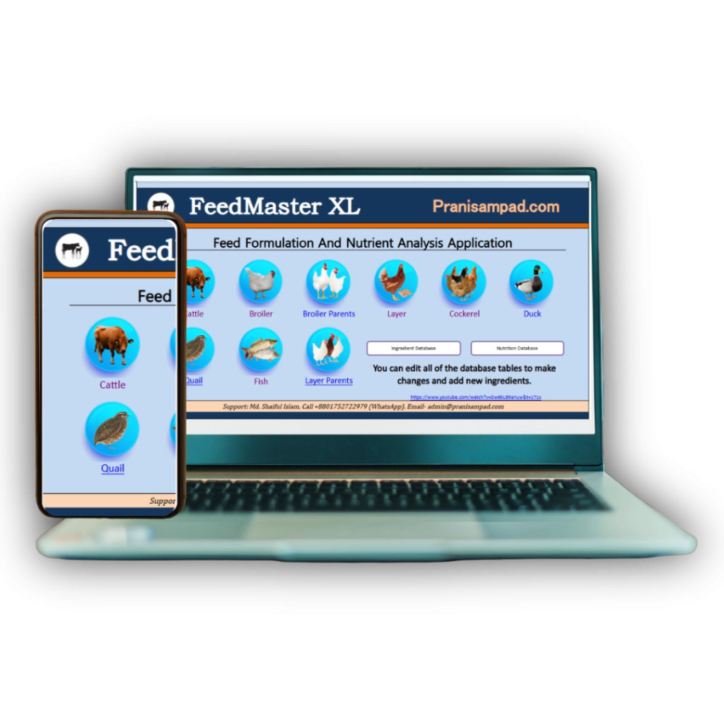 FeedMaster Excel- Feed Formulation Software